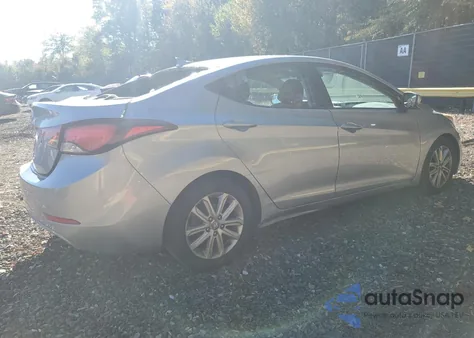 2015 Hyundai Elantra Se from USA, damaged, VIN 5NPDH4AE6FH561780